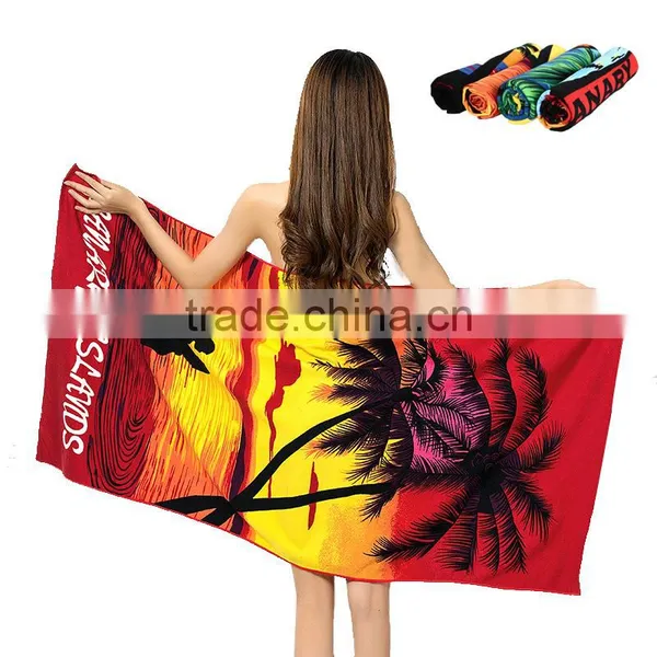 Large Round Cartoon Sublimation Beach Towel photo-3