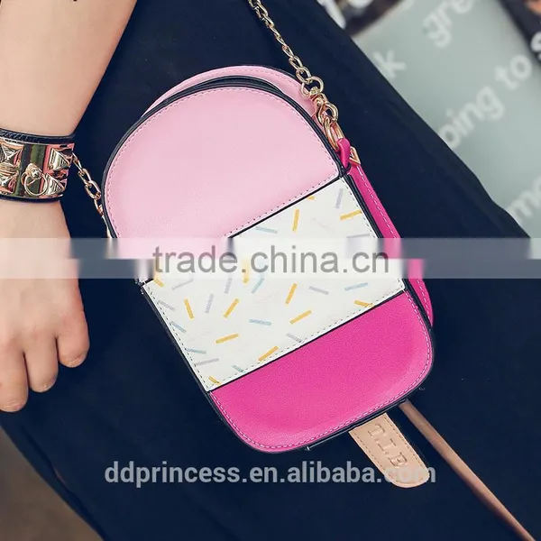 Summer Girls Clothing Mini Cheap T-shirt Bag 3 Colors Food Fancy Lazy Bag photo-4