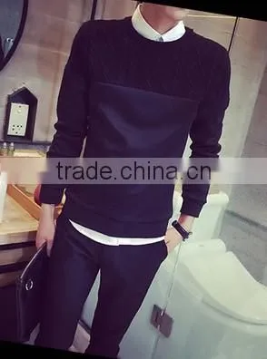 2017 New Product New Style Good Price Good Quality Round Neck Men Sweatshirt photo-2