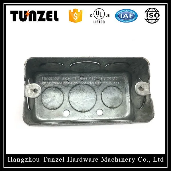 4*2 Metal Rectangular Conduit Box photo-2