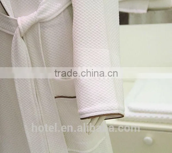 High Quality Waffle Knitted Bath Robe photo-3