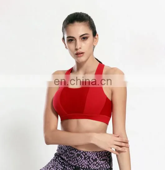 Wholesale Custom Design Sublimation Printed Sportswear Yoga Bra photo-5