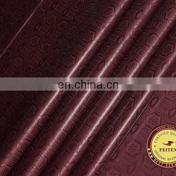 African Fabric Wholesale Good Price Bazin Fabric/Cotton Textile Fabric For African Women Clothing photo-5