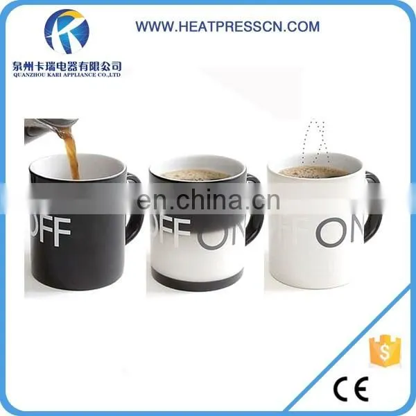 Personalized Off to On Ceramic Custom Magic Color Changing Mug photo-2