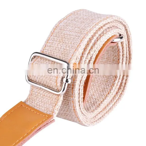 2017 New Design Leather Ends Cotton Ukuelel Straps photo-2