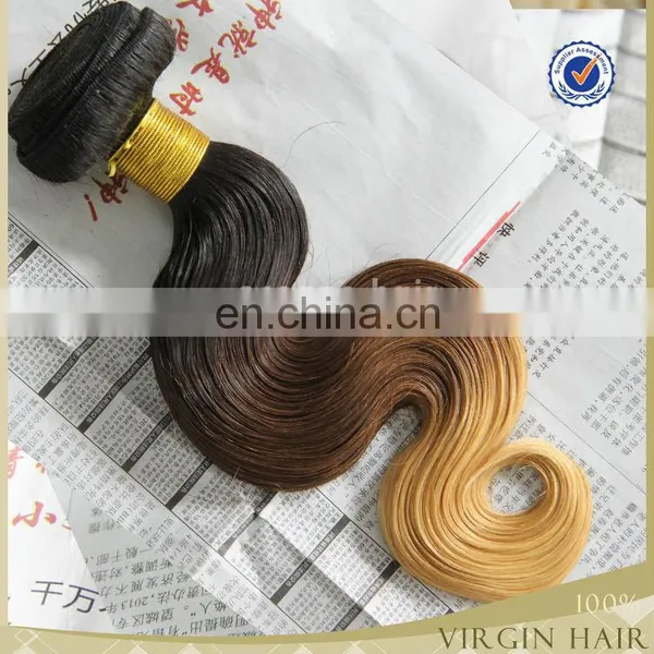 100% Cheap Two Tone Brazilian Hair Weave,613 Blonde Hair Weave photo-6