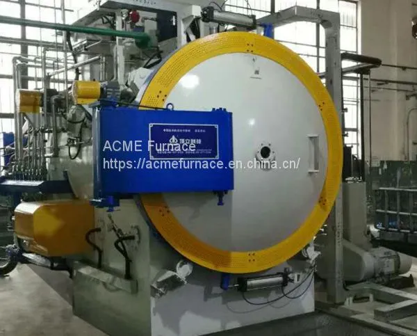 Горизонтальная вакуумная газовая закалочная печь высокого давления с двумя камерами
