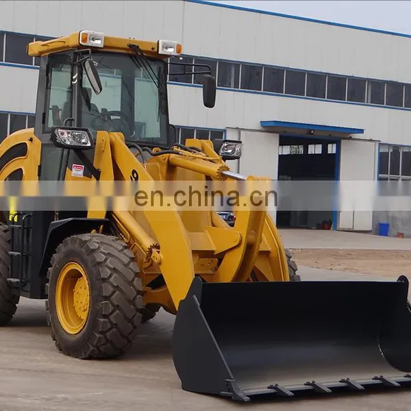 China ZL20 White Colour Wheel Shovel Loader With 4 in 1 Bucket and V-blade, photo-6
