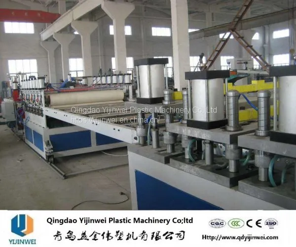 PP PVC PE Plastic Hollow Construction Building Formwork Concrete Mould Board Making Machine