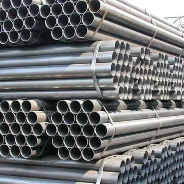 China Shengteng Black Round Metal Carbon ERW Steel Pipe photo-4