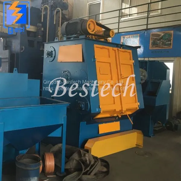 Q3210 Tumble Rubber Belt Shot Blast Machine photo-3