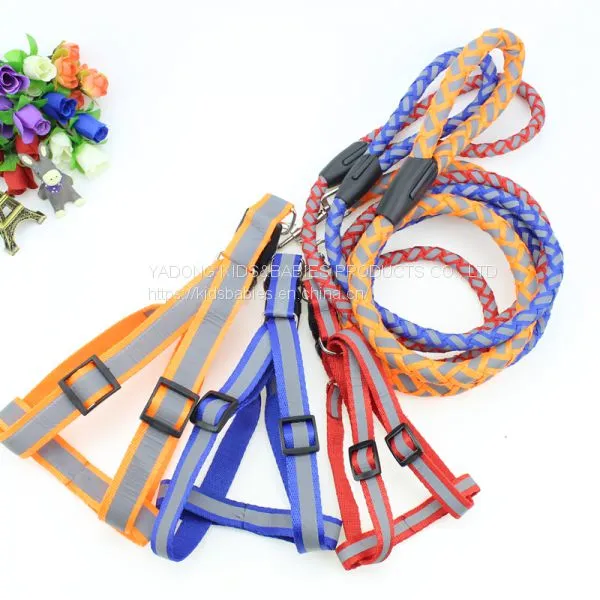Glance Round Rope Pet Leash Dog Leash Pet Chest Harness Cat Leash A12 photo-4