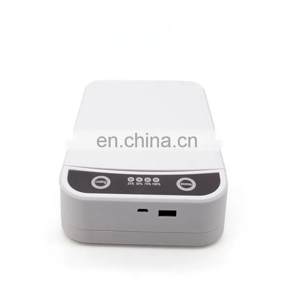 2020 Mini Portable uv Light Lamp Disinfection Sanitizer Sterilizer Box Mobile Cell Phone Sterilization Wireless Charging photo-2