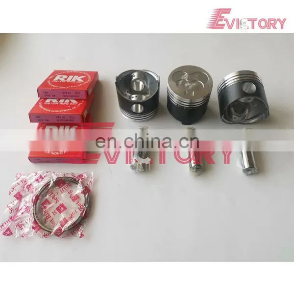 For MITSUBISHI Engine Parts L3E PISTON RING SET photo-2