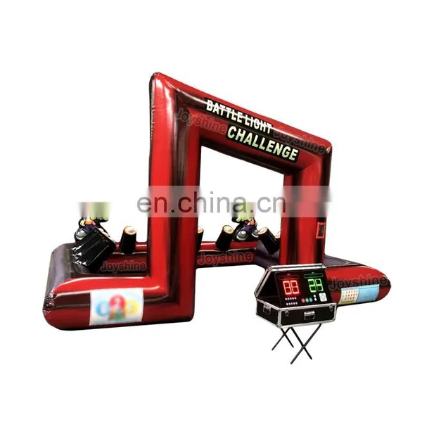 Wholesale Interactive Challenge IPS Lighting Zone Inflatable Boarding Battle Light Game, Interactive Challenge Inflatable photo-3