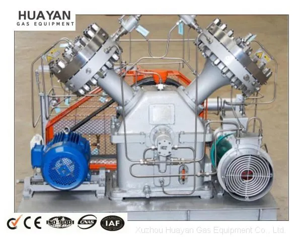 GV-15/8-350 PLC Control Oxygen Nitrogen Diaphragm Compressor Hydrogen Booster photo-5