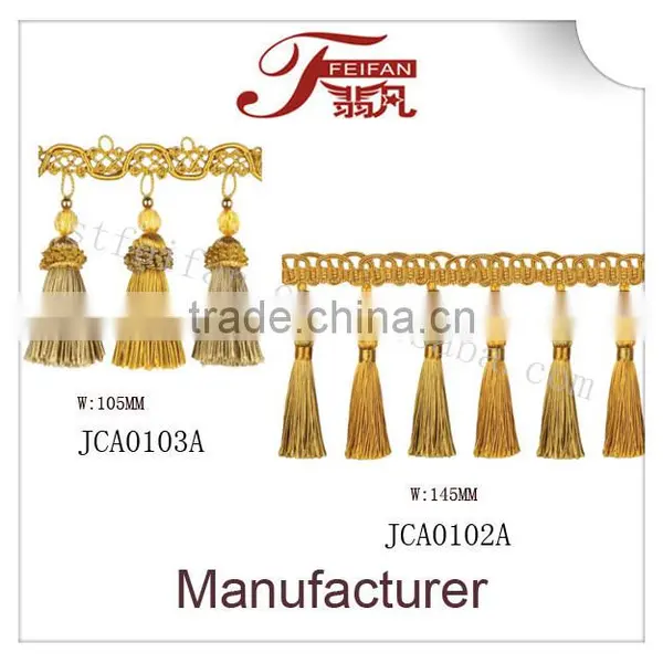 The New Rococo Style--Bronze and Golden,curtain Tassel Fringe,wholesale Tassels,tassel and Fringe photo-3