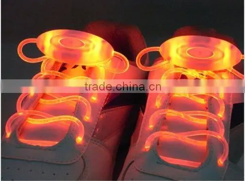 LED Flashing Shoelace Light Up Shoe Flashing Disco Party Fun Glow Laces Shoes photo-3