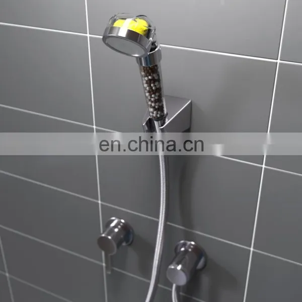 Plastic Clear Tourmaline Stone Filter vc Shower Head photo-2
