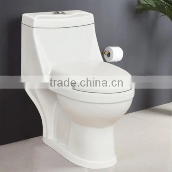 Sanitary Ware European One Piece Water Closet Toilet