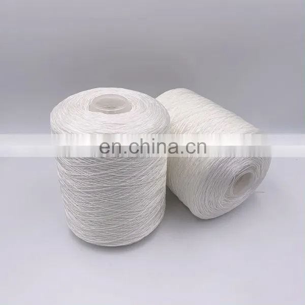 Bonded Leather Sewing Thread Round Waxed Thread Raw White photo-2