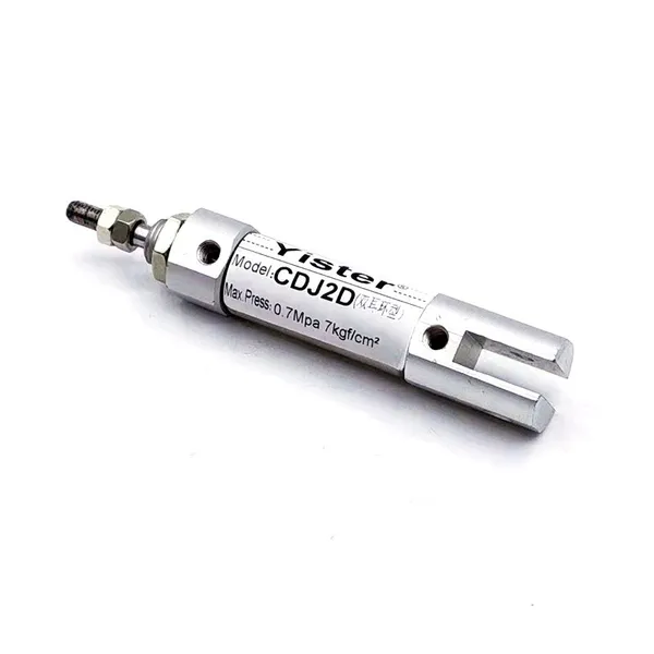 SMC Standard CDJ2B CDJ2D Double Clevis Adjustable Stroke Miniature Small Stainless Steel Air Cylinders photo-2