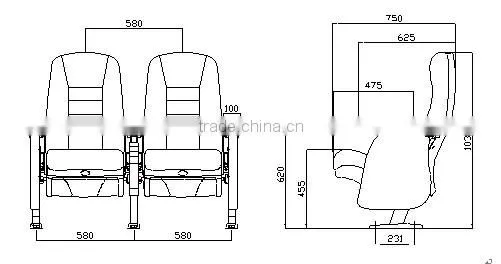 Hot Sale Reclining Cinema Chair HJ95B photo-4