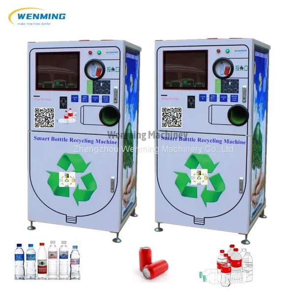 4G/WIFI Intelligent Beverage Bottle Recycling Machine Drink Bottle RVM Machine Smart Recycling Machine photo-3