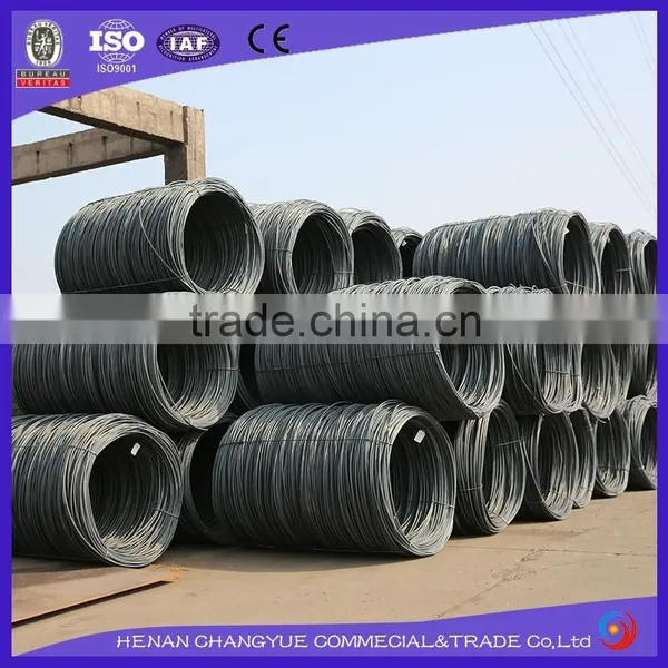 High Tensile Low Carbon Hot Rolled Steel Wire Rod in Coils