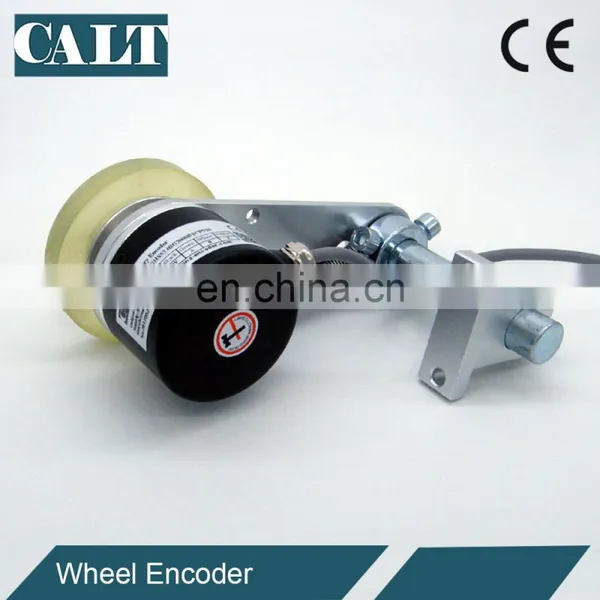 2500ppr Line Driver Output 5v 300mm Wheel Rotary Encoder for Length Measurement photo-4