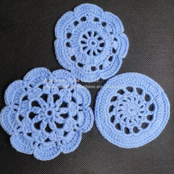 Handcraft Garment Accessories Handmade Cotton Appliques photo-3