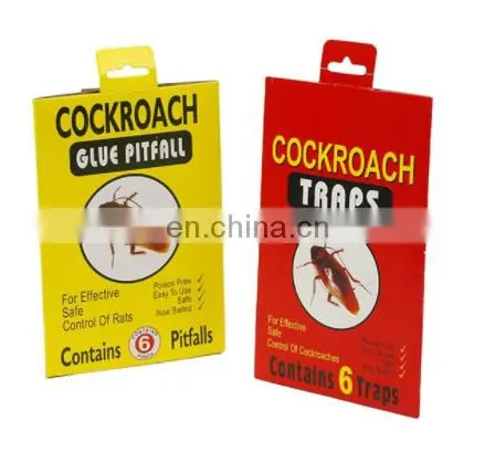 Yellow Insect Sticky Cockroach Killer Powder Super Glue Cockroach Trap With Good Quality