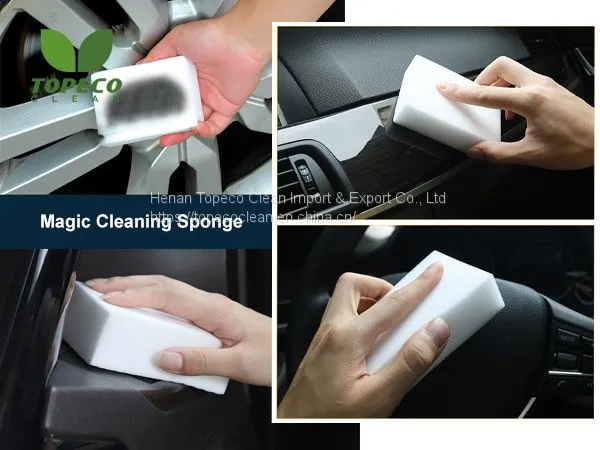 Home Use Necessities Cleaning Products Tools Daily Need Magic Melamine Sponge photo-5
