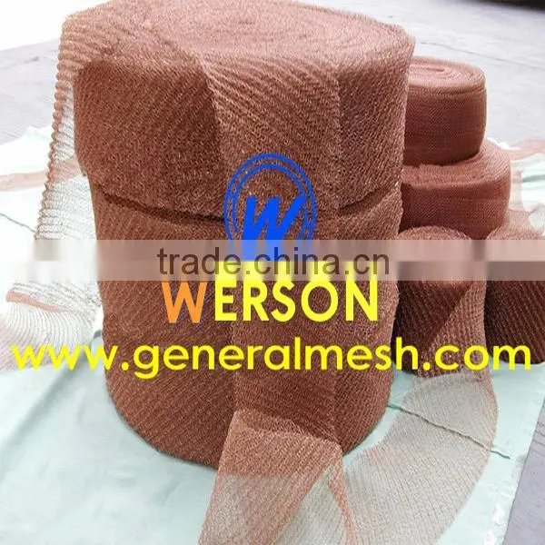 Copper Knitted Wire Mesh photo-3