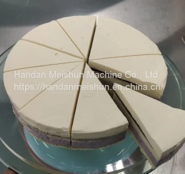 Ultrasonic Frozen Thousand Layer Cake Cutting Machine Sandwich and Pastry Cutting Equipment photo-2