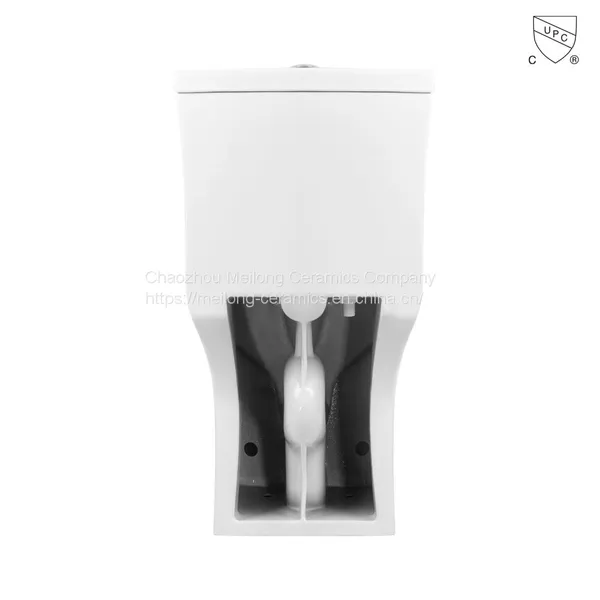CUPC Certified Bathroom Ceramic One Piece Skirted Elongated Toilet photo-5