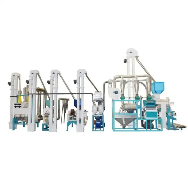 Corn Maize Flour Meal Bran Grits Processing Grinding Milling Machine