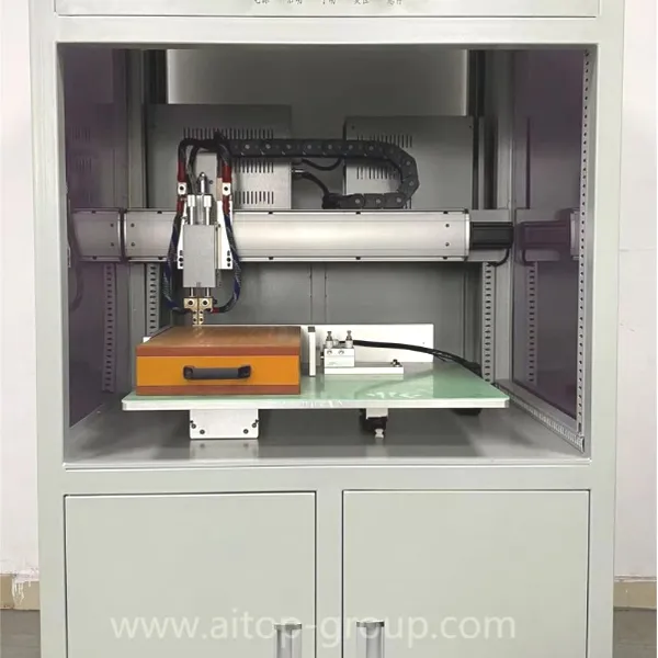 AITOP machine is used for 18650,26650,32650 cylinder Motorbike battery pack automatic spot welding