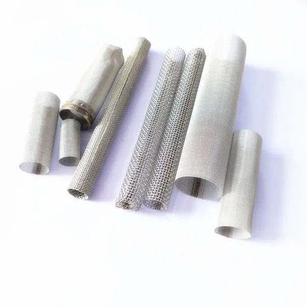 High Precision 304 Stainless Steel Woven Wire Mesh Screen Cylinder Filter Tube For Filtration Industry photo-5