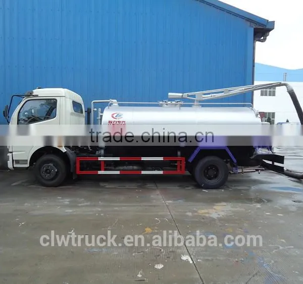 DFAC duolika vacuum sewage suction truck