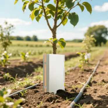 PP Corrugated Plastic Tree Wraps – Reusable Seedling Shield Panels