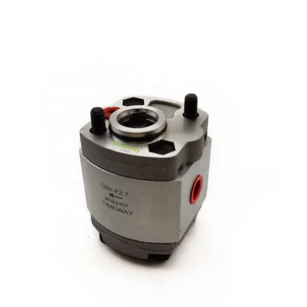 CBK Series Hydraulic Gear Oil Pump CBK-F3.7 Power Unit Small Displacement Gear Pump Side In/front Out Clockwise photo-6