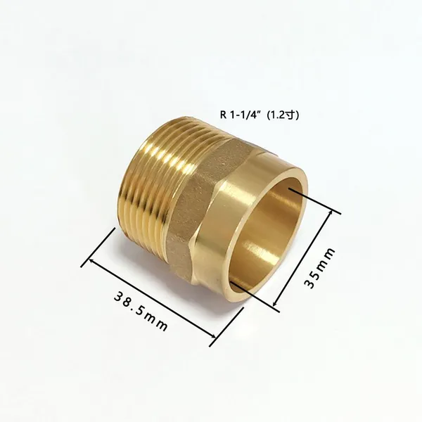 Brass Fittings,Socket Male Thread Joint,Adopting C37710 ,XGOCKWSJT photo-2