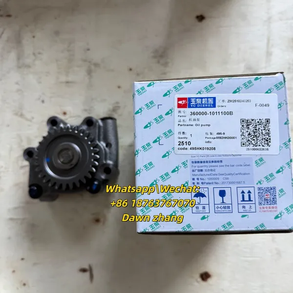 YUCHAI Oil Pump 360000-1011100B for YUCHAI Excavator photo-5
