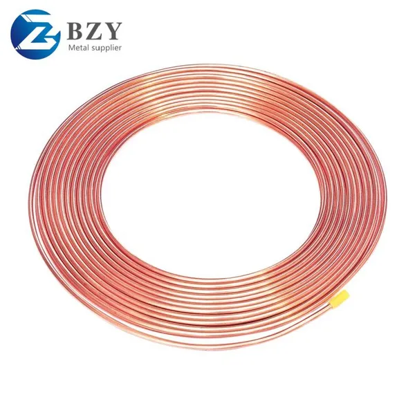 Copper Nickel Brake Line Tubing Copper Tube Pancake Making Machine Copper Tube Evaporator Water Coil