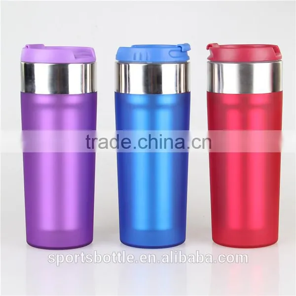 New Design FOR YOU Double Wall Steal Inner AS Outer Travel Mug photo-2