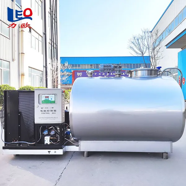 High Efficiency Vertical Milk Refrigeration Tank SUS304 1000L Coconut Milk Duck Blood Cold Storage Tank