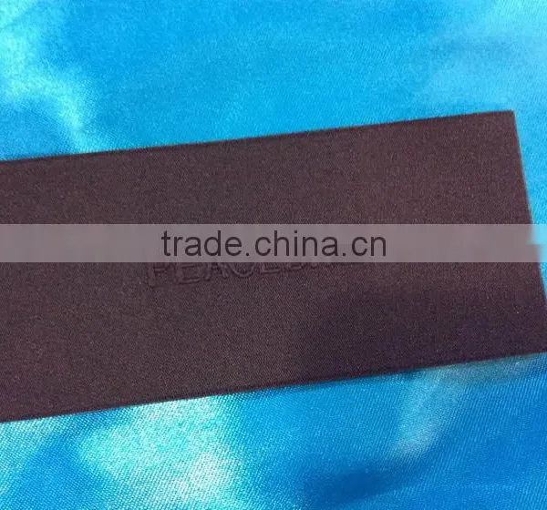 Direct Factory Price Customized Woman Dress Satin Woven Label photo-2