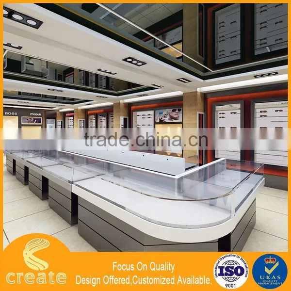 Professional Rotating Glass Frames Display Cabinet, Perfect Product Optical Eyeglass Shop Display Cabinet photo-4