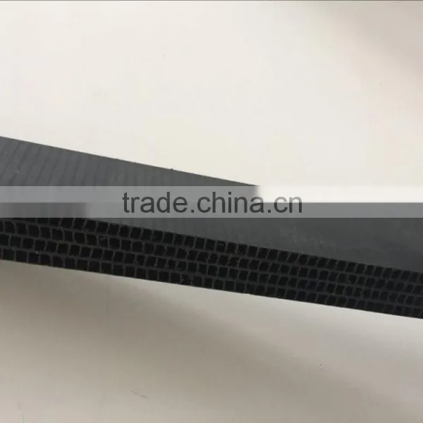 Stairs Protector Corflute Materials Core Flute Materials Handling Hotmelt Black pp Corrugated Sheet Flame Resistant photo-4